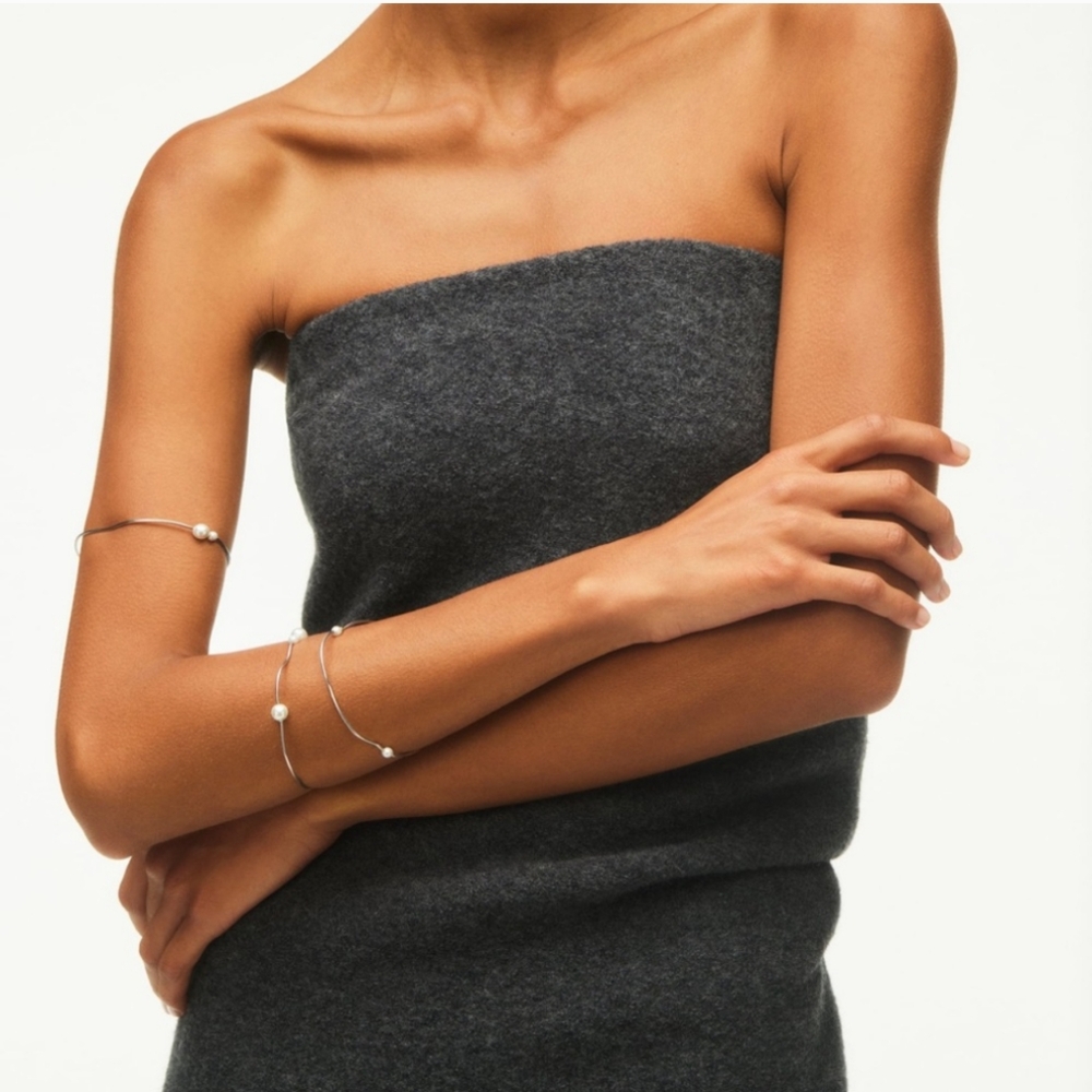 Zara wool strapless tube dress - Picture 5 of 15